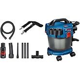 Bosch Professional GAS 18V-10 L Ak&uuml;l&uuml; S&uuml;p&uuml;rge (18 Volt, SOLO, Hazne hacmi, br&uuml;t: 10 lt)