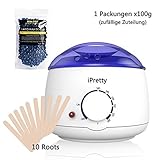 Wachswärmer, iPretty Einfache Haarentfernung mit heißem...