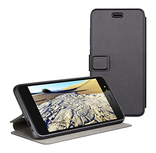 Gigaset Smartphone Book Case - SchutzhÃ¼lle - anti-scratch - Handy Schutz - Full Body Beidseitiger 360Â°Schutz - Rundum-Schutz ZubehÃ¶r - fÃ¼r GS170 - Black