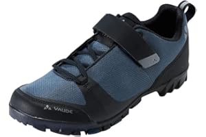 VAUDE atmungsaktive Fahrradschuhe Herren TVL Pavei 2.0 blau Gr. 42, stylische Rennradschuhe Herren für Radreisen oder Tagestouren, bequeme SPD Radschuhe, ganzjährig einsetzbar