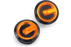 Modeer 1 par de tapones para agujeros de marco para KTM 1290 Super Adventure 2015-2022 1290 Super Duke R 2014-2022 1190 1090 1050 Adventure -2022 KTM Accesorios (naranja + negro)