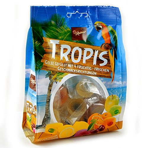 Preisvergleich Produktbild Rotstern Tropis Gelee in vier Geschmacksrichtungen 200g