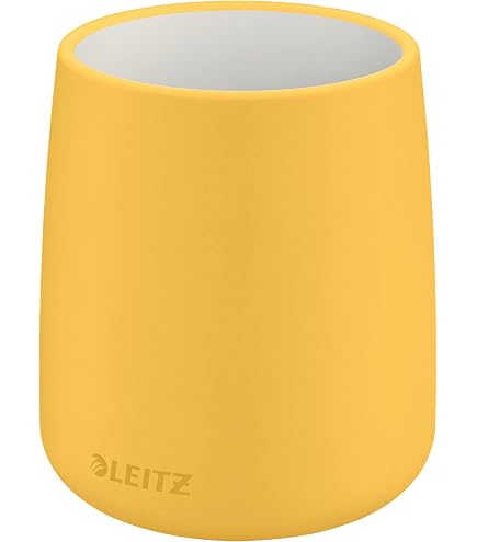 Pot à Crayons Silicone Nordique - Porte-Stylo Bureau Étanche Et Antidérapant, Organisateur Multifonction Gris/Blanc