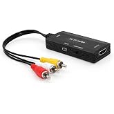 Microcase AV RCA to HDMI D&ouml;n&uuml;şt&uuml;r&uuml;c&uuml; 1080P G&ouml;r&uuml;nt&uuml; ve Ses &Ccedil;evirici Adapt&ouml;r AL5748