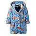 Produktbild SEWORLD Bademantel Unterwäsche Kinder Baby Jungen Mädchen Langarm Bademantel Baby Flanell Bademantel mit Kapuze für Kinder Unisex Pyjama Nachtkleid(X2-blau,5-6 Jahren)