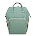 Produktbild Multifunktionsrucksack wasserabstossend Oxford Windeltasche Rucksack Schultern Tasche MR02-3