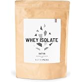 Nutripure - Native Whey Isolate Protein - 28g per Dose - Neutral - 750g | Muscle Development, Mass Gain and Definition - 20%
