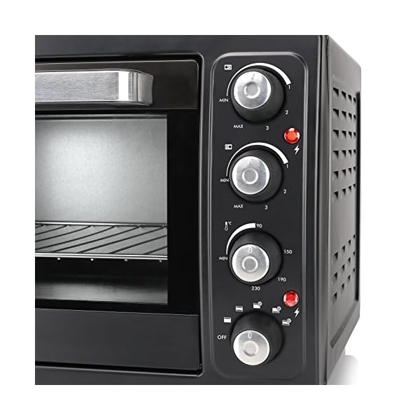 Tristar OV-1443 Umluftofen mit Zwei Kochplatten-Inhalt 38 L-3100 Watt – Bild 3