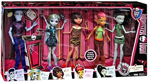 Preisvergleich Produktbild Mattel Monster High CBX43 - Geisterhafter Schülerrat Geschenkset