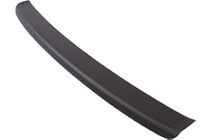 Travall Car Boot Bumper Protector Compatible with BMW X3 M Sport (2017-2021) - Vehicle-Specific Black Smooth Plastic Bumper Protection against Scuffs and Scratches