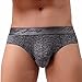 Produktbild Unterhose Männer Unterwäsche Ronamick Herren Boxer Soft Slips Unterhose Knickers Shorts Sexy Unterwäsche (M, Grau)