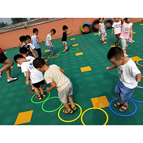 Jeu-pour-enfant-Hopscotch-jeu-de-10-cerceaux-en-plastique-multicolore-et-10-connecteurs-pour-intrieur-et-extrieur-jeu-de-saut-pour-filles-et-garons