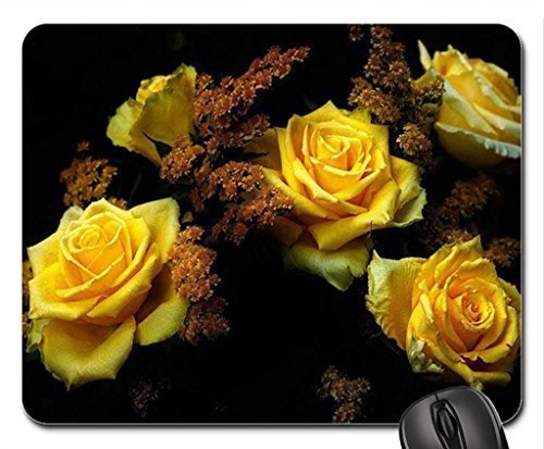Preisvergleich Produktbild Yellow roses Mouse Pad, Mousepad (Flowers Mouse Pad)