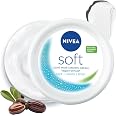NIVEA Soft Moisturizing Cream, Lightweight Non-Sticky Daily Moisturizer with 72Hr Hydration, Vitamin E & Jojoba Oil | Hydrati