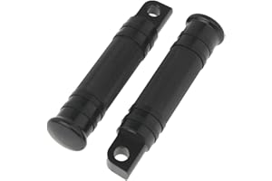 YHMTIVTU Repose-pieds en aluminium pour moto Harley Sportster Dyna Road King Electra Glide Fat Bob