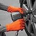 Produktbild Bodyguards endliche, orange HD Nitril Einweg_Handschuhe – Box x 100