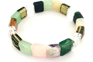 crystalmiracle Quartz Amethyst Tigers Eye Carnelian Smokey Quartz Aventurine Gemstone Bracelet Crystal Healing Fashion Gift Energy Handcrafted Accessory