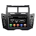 Produktbild 6.2 Zoll Touch screen 2 Din Android 8.0 OS Autoradio für Toyota Yaris 2005 2006 2007 2008 2009 2011,DAB+ radio 8 Core 1.5G Cortex A53 CPU 32G Flash und 4G DDR3 RAM GPS Navigation Radio DVD Player 3G/WIFI OBD2 USB/SD DVR