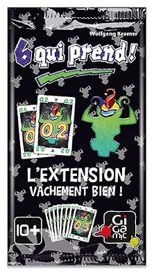 Gigamic - AMZES - Extension 6 Qui Prend - Booster de 10 cartes