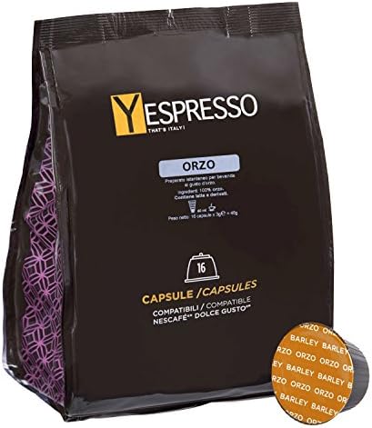 32 COMPATIBLE CAPSULES NESCAFE DOLCE GUSTO – BARLEY