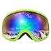 Produktbild Doppelschicht-Objektiv Anti-Fog und Winddicht Sand-Proof Ski-Brille Outdoor Erwachsenen Ski Ausrüstung Grün