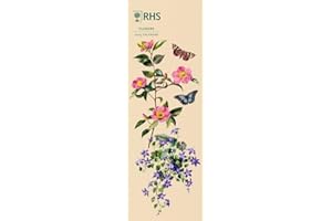 2025 Calendar RHS Flowers Month to View Nature Slim Calendar Official Product