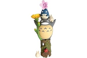 Ensky Mi Vecino Totoro Nosechara (Flores y Totoro) NOS-83 Figura de Coleccionistas para Apilar y Decorar (para Mayores de 15 Años) Nosekyara