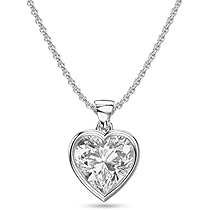 Buy Silver Chest 925 Silver Solitaire Pendant with Chain