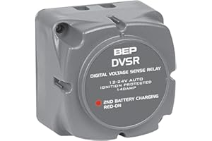 Bep Marine 710-140A Digital Voltage Sensing Relay, ND, Grey, One Size