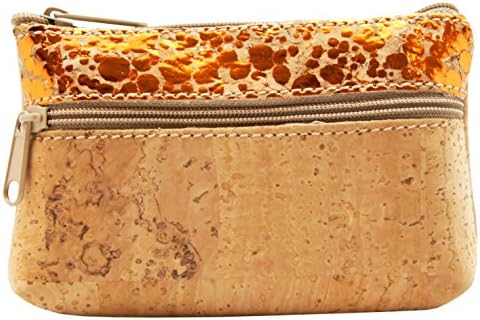 MENKAI Cork Coin Purse 32591 Gold Color