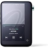 ACTIVO CT10 Music Player,Hi-Res Audio Player With Bluetooth Custom Equalizer Support USB DAC WIFI AptX HD (Black)