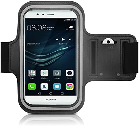 Cover Kingz Huawei P10 P10 P9 P9 P10 Lite Plus P9 Lite Mate 9 Running Case Black Sports Armband Gym Case Jogging Armband Running Case Gym