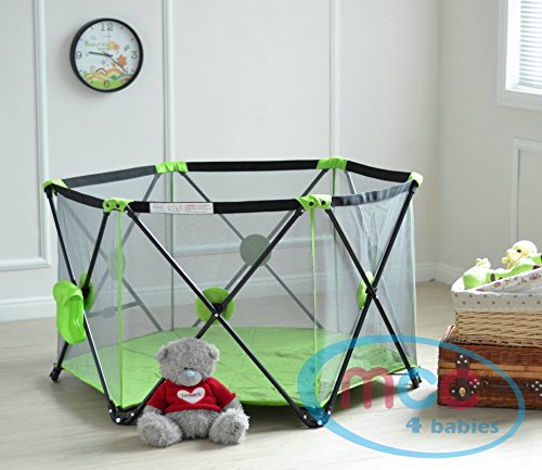 MCC Pop Up Playpen Portable Baby Play Yard Green
