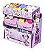 Disney Minnie Mouse Wooden Multi Bin Toy Organiser (Purple)