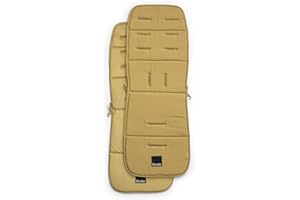 Elodie Details Riduttore Passeggino Universale Reversibile, Imbottito e Lavabile Materassino Passeggino CosyCushion Accessorio Passeggino - Gold