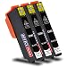 Produktbild 3x foto-schwarz kompatible Druckerpatrone für Epson T3361 XL mit Chip - passend für Epson Expression Premium XP-530, XP-540, XP-630 Series, XP-635, XP-640, XP-645, XP-830, XP-900
