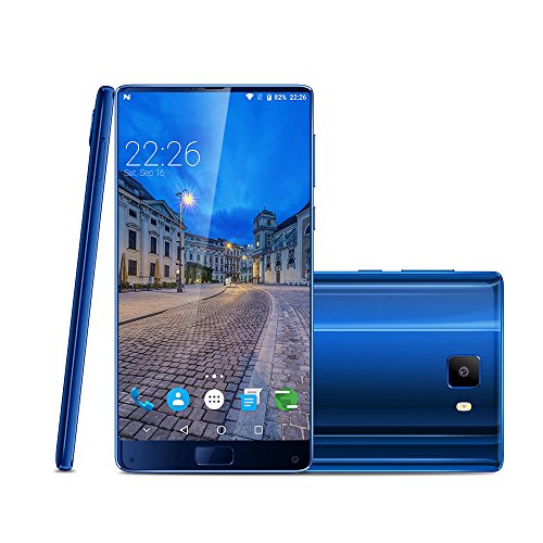 Elephone S8- 4G Smartphone ohne Vertrag, 6.0 Zoll, Android 7.1.1, Deca-Core Helio X25 CPU Mali T880 2.5GHz , 4GB RAM 64GB ROM, 4000mAh, Fingerabdruckerkennung, Dual Kamera, Dual SIM (Blau)