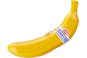 Snips | Salva Banana | Contenitore da Asporto Proteggi Banana |Contenitore Per Cibi| Lunch Box |Colore Giallo | 25 x 5.5 x 5.5 | Made in Italy | Bpa Free