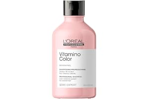 L'Oréal Professionnel, Shampoing Fixateur de couleur, Cheveux Colorés & Méchés en Manque d'Éclat, Anti Oxydant, Prolonge & Sublime la Couleur, Douceur & Brillance, Vitamino Color, Serie Expert
