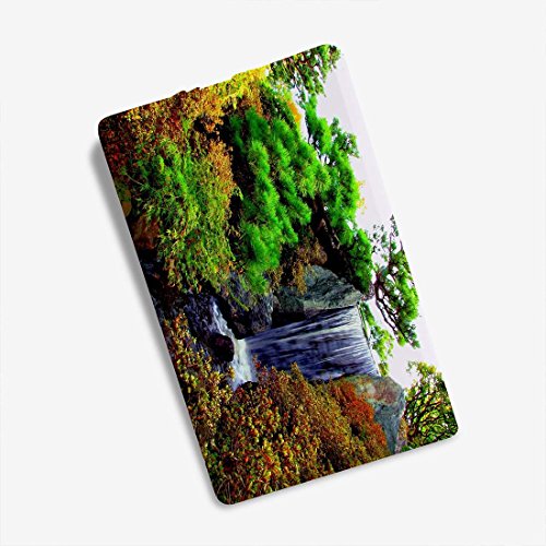 Pendrive | 8GB Credit Card Pen drive | Natural Scenery Printed Pendrive | Credit Card Type Pen drive | Designer Pen drive | PD-FI-117 -100yellow