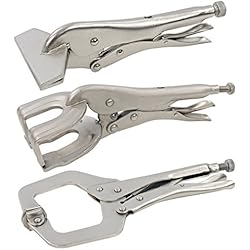 Silverline 245017 Jeu de 3 pinces étaux de soudage