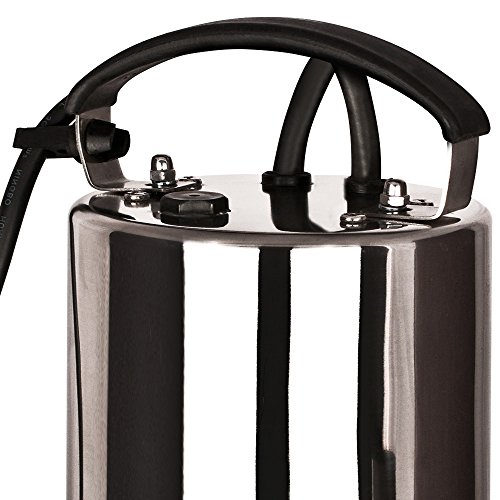 Tauchpumpe Edelstahl Schmutzwasserpumpe Teichpumpe Pumpe Schwimmschalter 11500 l/h 550 Watt - 4