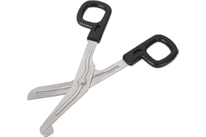 Kireina Bandages Scissors, Stainless Steel Gauze Scissors Elbow Scissor Rescue Trauma Emergency Shears For Hospital Clinic And Household