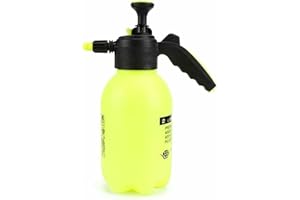 GARDAWN 2L Portable Pressure Spray Bottle with Adjustable Nozzle – Hand Pump Garden Water Sprayer – Chemical Weed Killer Hand Held Lawn Plant Sprayer – Heavy Duty Material – Small Compact