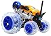 Produktbild Premium Stuntman Truck Cyclone Wheel Hochwertiges HighTech Spielzeug mit Fernsteuerung - Fernbedienung und tolle Soundeffekte - Auto Cars ferngesteuert Spiel mit hohem Spaßfaktor wie Kroko doc