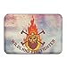 Produktbild ewtretr Wildland Firefighter Bright Doormats Entrance Rug Floor Mats Doormats Floor Mat 15.7" 23.6" Indoor Outdoor Mat Rug Soft Comfort Flannel
