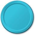 Creative Converting Bermuda Blue Plain Banquet Paper Plates-24pc / 10", (10.25")(24 Pack)