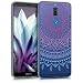 Produktbild kwmobile Huawei Mate 10 Lite Hülle - Handyhülle für Huawei Mate 10 Lite - Handy Case in Blau Pink Transparent