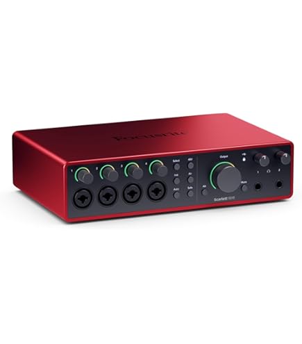 Focusrite Scarlett 2i2 3rd Gen 2x2 USB Audio Interface Bundled