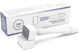 Fiorky Mikronadel-Derma-Roller-Stempelstift, 140 Stifte, Stempel, verstellbar, Mikronadel-Derma-Stempel, beste Derma-Roller-Alternative gegen Haarausfall, Hautpflege